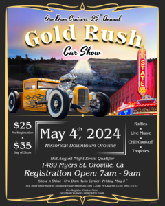 25th Annual Gold Rush Car Show