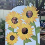 Gallery 1 - Faces in sunflower cutout